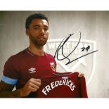 Football Ryan Fredericks West Ham signed 10x8 colour photo. Ryan Marlowe Fredericks born 10