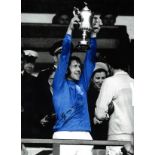 Football John Greig 16x12 signed colour enhanced photo pictured during his playing days with Rangers