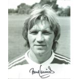 Football Tony Currie 10x8 signed black and white photo. Good Condition. All autographs are genuine