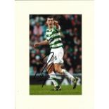 Football Roy Keane signed 16x12 mounted colour photo pictured in action for Celtic. Roy Maurice