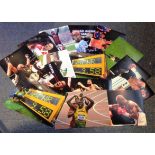 Sport collection 20 assorted unsigned photos of some of the biggest names in sport include Jenson