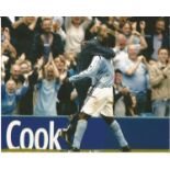 Football Stuart Pearce Signed Manchester City 8x12 Photo. Good Condition. All autographs are genuine