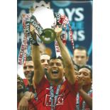 Football Christiano Ronaldo 12x8 signed colour photo pictured celebrating during his time with