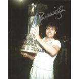 Football Paul Miller Signed Tottenham Hotspur UEFA Cup 8x10 Photo. Good Condition. All autographs