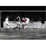 Football John Connelly signed 12x16 colour enhanced photo of the Burnley legend and England 1966