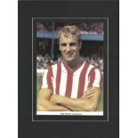 Football Ron Davies signed 16x12 mounted colour magazine photo. Ronald Tudor Davies 25 May 1942 – 24