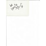 Lucy Jo Hudson Katy Harris Coronation Street 6x4 signature piece on white card Actress. Good