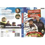 Sue Holderness and John Challis signed DVD sleeve for Only Fools and Horses strangers on the