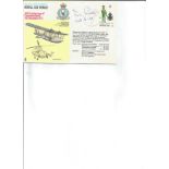 WW2 Uboat ace Fritz Poske U504 signed Hans Rossbach Uboat commanders series RAF 202 Sqn cover number