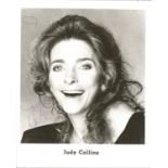 Judy Collins Singer Signed 8x10 Photo. Good Condition. All autographs are genuine hand signed and