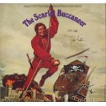 John Addison signed 33rpm record sleeve of The Scarlet Buccaneer. (16 March 1920 – 7 December