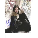 Kit Harrington John Snow Game of Thrones signed 10x8 colour photo Actor. Good Condition. All