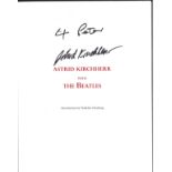 Hardback book Astrid Kirchherr with The Beatles signed on the inside title page by Astrid Kirchherr.
