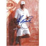 Greg Rusedski Signed Tennis Promo Photo. Good Condition. All autographs are genuine hand signed