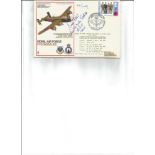 WW2 Uboat ace Wilhelm Schultz U124 signed Hans Rossbach Uboat commanders series RAF 511Sqn cover