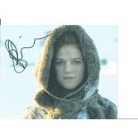 Rose Leslie Ygritte Game of Thrones signed 12x10 colour photo Actress. Good Condition. All