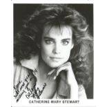 Catherine Mary Stewart Signed 8x10 Photo. Good Condition. All autographs are genuine hand signed and