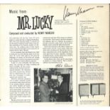 Henry Mancini signed 33rpm record sleeve of Mr Lucky. April 16, 1924 – June 14, 1994) was an