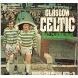 Celtic 1971 Football Autographed 12 Record 'Glasgow Celtic The Champions' A Tribute To The Double