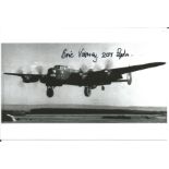WW2 bomber veteran Flt Sgt Eric Varney 207 Sqd signed 6x4 black and white photo. Good Condition. All