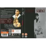 Scarface 2 Disc special edition DVD sleeve signed by cast member Mary Elizabeth Mastrantonio. Two