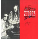 Steely Dan CD Box Set 1972 to 1980 signed on booklet by group founder member Donald Fagen and two