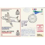 Grp Capt Adams signed 1971 signed RAF Medmenham 25th ann Radio Inspectorate cover. Comm the