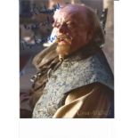 Roger Ashton Griffiths Mace Tyrell Game of Thrones signed 10x8 colour photo Actor. Good Condition.