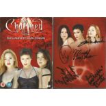 Neil Roberts, Dorian Gregory, Jennifer Rhodes, Michael Bailey Smith and one other signed Charmed The