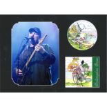 Christopher Cross 12x16 signature piece includes colour photo, signed compact picture disc and