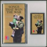 Dads Army Sings that won the war VHS and Audio Cassette signed on the inside of the display box by
