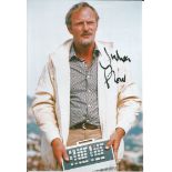 Julian Glover Signed 007 James Bond 5x7 Photo. Good Condition. All autographs are genuine hand