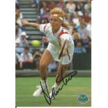 Martina Navratilova Signed Tennis Promo Photo. Good Condition. All autographs are genuine hand