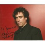 Stephen Mangan Actor Signed 8x10 Photo. Good Condition. All autographs are genuine hand signed and