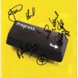 Take That Progress Live 2011 Tour Brochure signed inside by all five original band members Gary