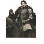 Richard Madden Rob Stark Game of Thrones signed 10x8 colour photo Actor. Good Condition. All