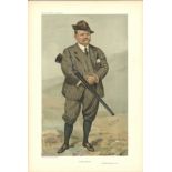 Driven Grouse 28/9/1905 Vanity Fair print. These prints were issued by the Vanity Fair magazine