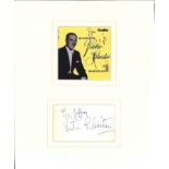 Victor Silvester signature piece mounted below promo photo. (25 February 1900 14 August 1978) was an