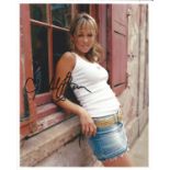 Rachel Stevens S Club 7 Singer Signed 8x10 Photo. Good Condition. All autographs are genuine hand