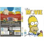 The Simpsons Movie DVD signed on the cover by creator Matt Groening. DVD disc included. Good
