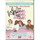 Kathy Burke signed DVD box case of Gimme Gimme Gimme. DVDs included. Good Condition. All