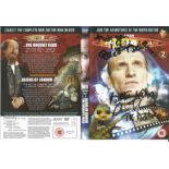 Doctor Who DVD sleeve The Unquiet Dead and Aliens of London signed on the cover by the ninth