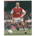 Lee Dixon Signed Arsenal 8x10 Photo. Good Condition. All autographs are genuine hand signed and come