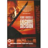Joel Silver and Oliver Platt signed Executive Decision DVD. Signed on front cover with disc