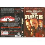 The Rock DVD sleeve signed by cast member Michael Biehn. The Rock is a 1996 American action thriller