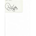 Devon Anderson Billy Jackson Eastenders 6x4 signature piece on white card Actor. Good Condition. All