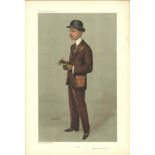 Billy 14/9/1905. Subject William Bass Vanity Fair Print. These prints were issued by the Vanity Fair