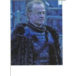 Owen Teale Ser Alliser Thorne Game of Thrones signed 10x8 colour photo Actor. Good Condition. All