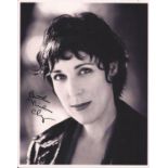 Beth Nielsen Chapman signed 10x8 black and white photo. American singer and songwriter who has