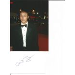 Chris Bisson Vikram Desai Coronation Street 6x4 signature piece on white card with 8x6 colour